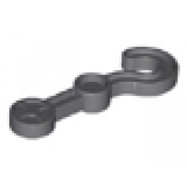 dark bluish gray duplo hook with thin bracing