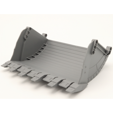 dark bluish gray technic digger bucket 10 x 19