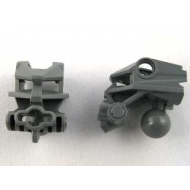 dark bluish gray bionicle head connector block toa metru