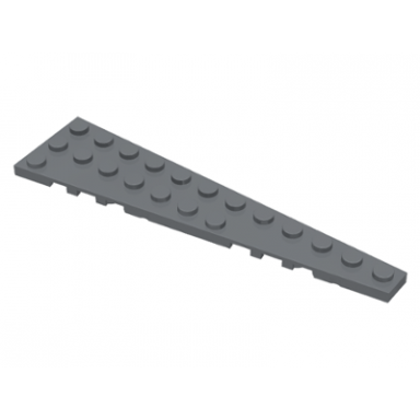 dark bluish gray wedge plate 12 x 3 right