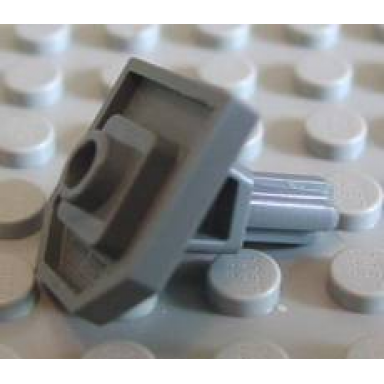 dark bluish gray large figure shield holder with axle