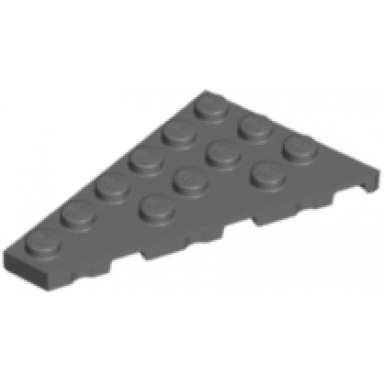 dark bluish gray wedge plate 6 x 4 left