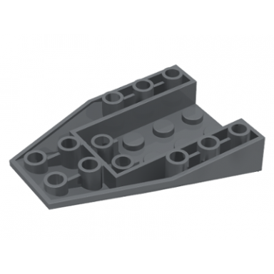 dark bluish gray wedge 6 x 4 triple inverted with connections between 2 studs