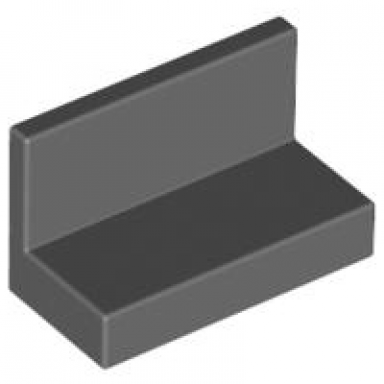 dark bluish gray panel 1 x 2 x 1