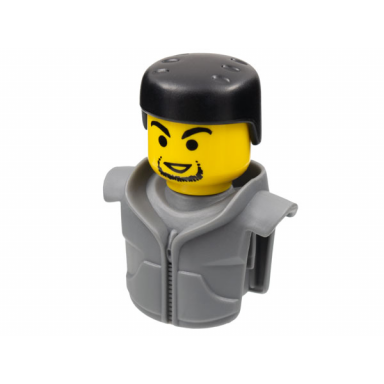 dark bluish gray sports promo figure torso and head assembly mcdonalds set 7 7921