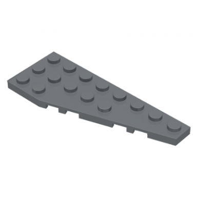 dark bluish gray wedge plate 8 x 3 pentagonal right