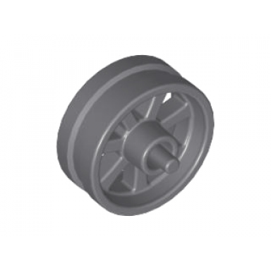 dark bluish gray wheel 15mm d x 6mm city motorcycle