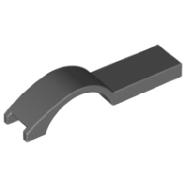 dark bluish gray vehicle mudguard 1 x 4 1 2