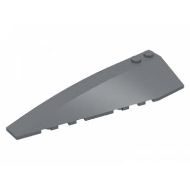 dark bluish gray wedge 10 x 3 left