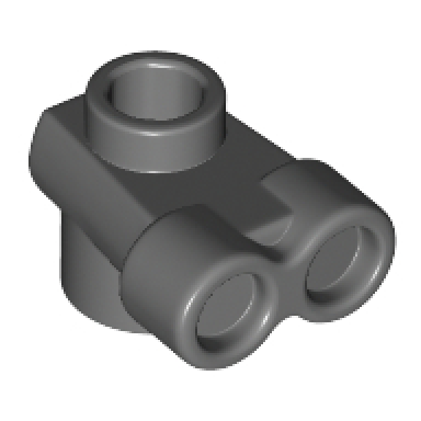 dark bluish gray plate round 1 x 1 with binoculars robot droid head
