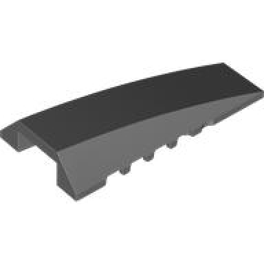 dark bluish gray wedge 8 x 4 triple curved no studs