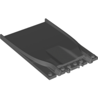 dark bluish gray train track plastic ramp 8 x 12