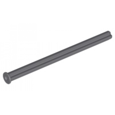 dark bluish gray technic axle 8l with stop