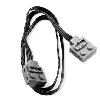 electric power functions extension with one light bluish gray end length 50cm