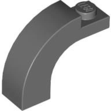 dark bluish gray arch 1 x 3 x 2 curved top