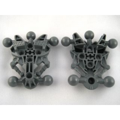 dark bluish gray bionicle matoran torso av-matoran type 1