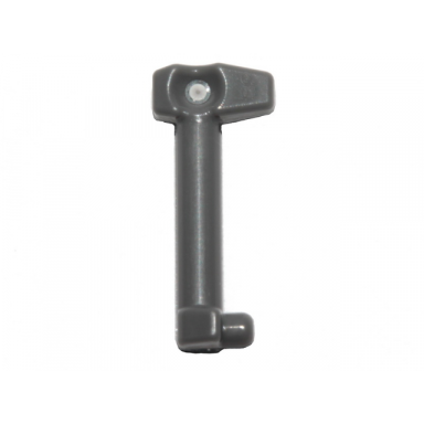dark bluish gray minifigure helmet antenna rangefinder for helmet sw clone trooper with holes