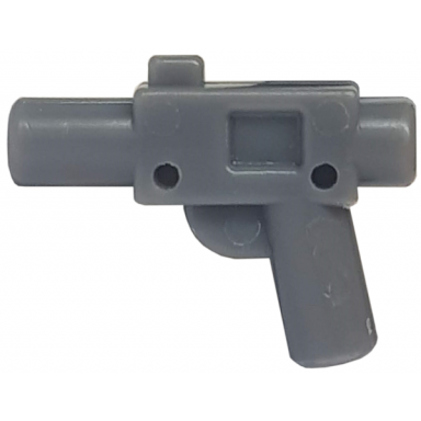 dark bluish gray minifigure weapon gun blaster sw small without scope