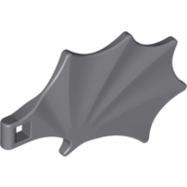 dark bluish gray dragon wing