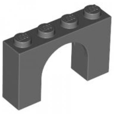 dark bluish gray arch 1 x 4 x 2