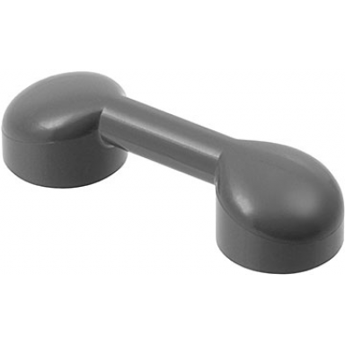 dark bluish gray bar 1 x 3 with 2 stud receptacles radio handle telephone handset