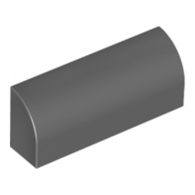 dark bluish gray slope curved 1 x 4 x 1 1 3