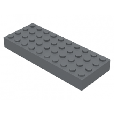 dark bluish gray brick 4 x 10