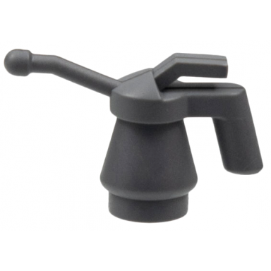 dark bluish gray minifigure utensil tool oil can - smooth handle