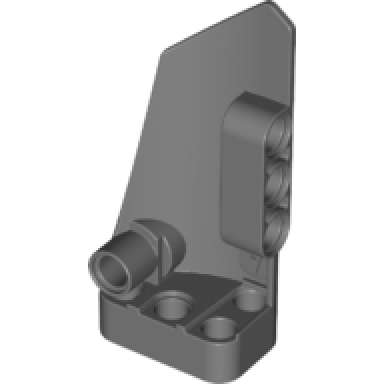 dark bluish gray technic panel fairing 4 small smooth long side b