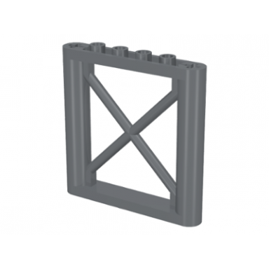 dark bluish gray support 1 x 6 x 5 girder rectangular