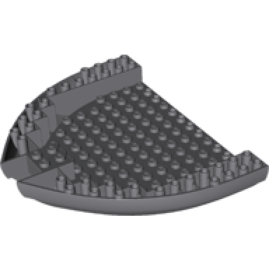 dark bluish gray boat hull brick 16 x 13 x 2