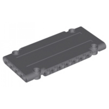 dark bluish gray technic panel plate 5 x 11 x 1