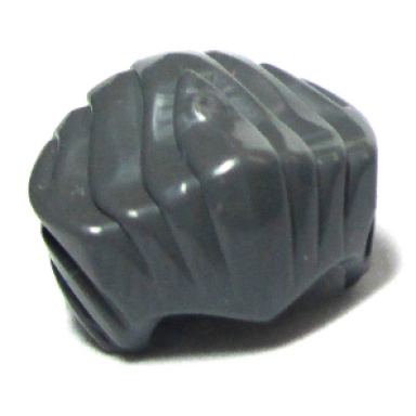 dark bluish gray minifigure hair swept back with widows peak