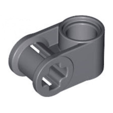 dark bluish gray technic axle and pin connector perpendicular