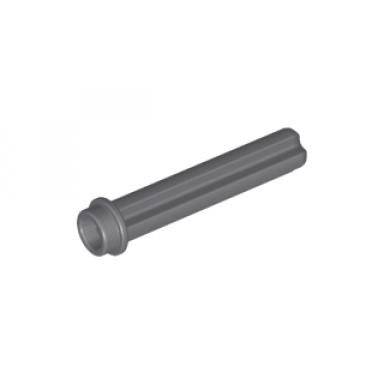 dark bluish gray technic axle 3l with stud