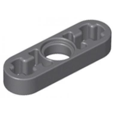 dark bluish gray technic liftarm thin 1 x 3 - axle holes
