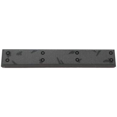 dark bluish gray tile 1 x 6 with scratched metal bar pattern sticker - set 76128