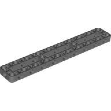 dark bluish gray technic liftarm modified frame thick 3 x 19 open center