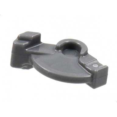 dark bluish gray projectile launcher part trigger for bazooka mini blaster shooter