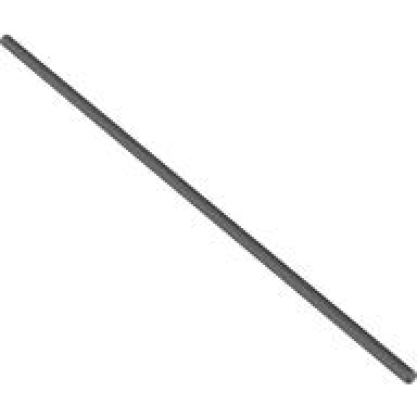 dark bluish gray hose rigid 3mm d 23l 18.4cm