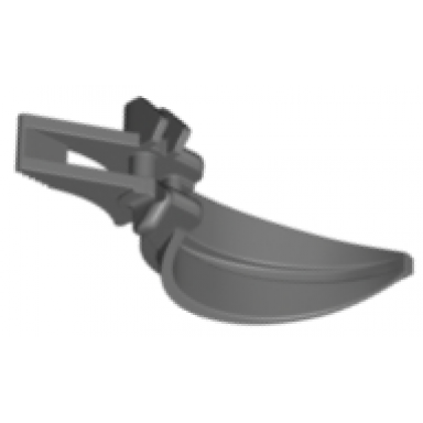 dark bluish gray technic grabber arm claw