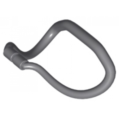dark bluish gray rein with bridle flexible