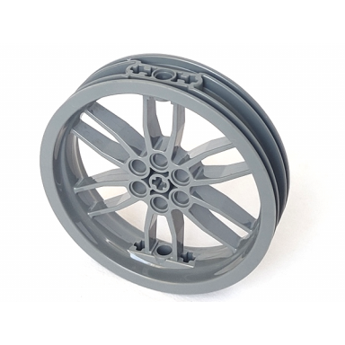 dark bluish gray wheel 75mm d x 17mm motorcycle