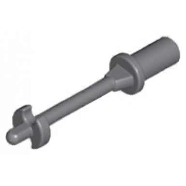 dark bluish gray minifigure utensil ski pole 3l with handle stop ring and side stops