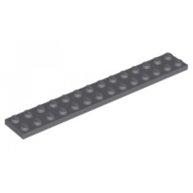 dark bluish gray plate 2 x 14
