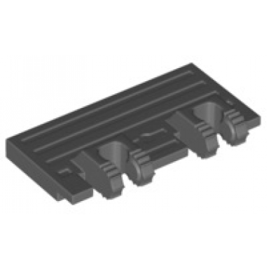 dark bluish gray hinge train gate 2 x 4 locking dual 2 fingers without rear reinforcements