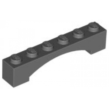 dark bluish gray arch 1 x 6 raised arch
