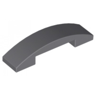 dark bluish gray slope curved 4 x 1 x 2 3 double