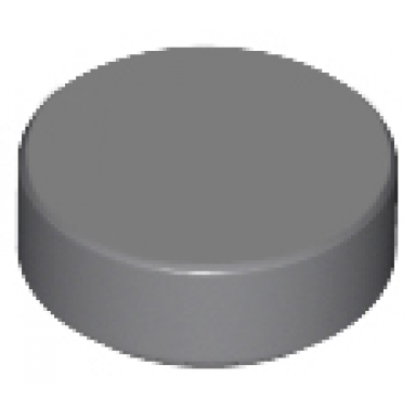 dark bluish gray tile round 1 x 1