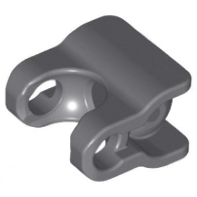 dark bluish gray hero factory arm leg extender with ball joint and ball socket
